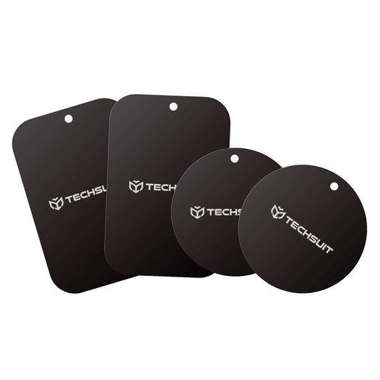 Metallisk klistremerke Techsuit MP04 4in1, Svart