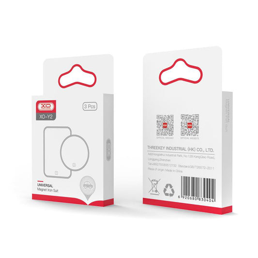 Metallisk Klistremerke XO Design Y2 3in1, Sølv