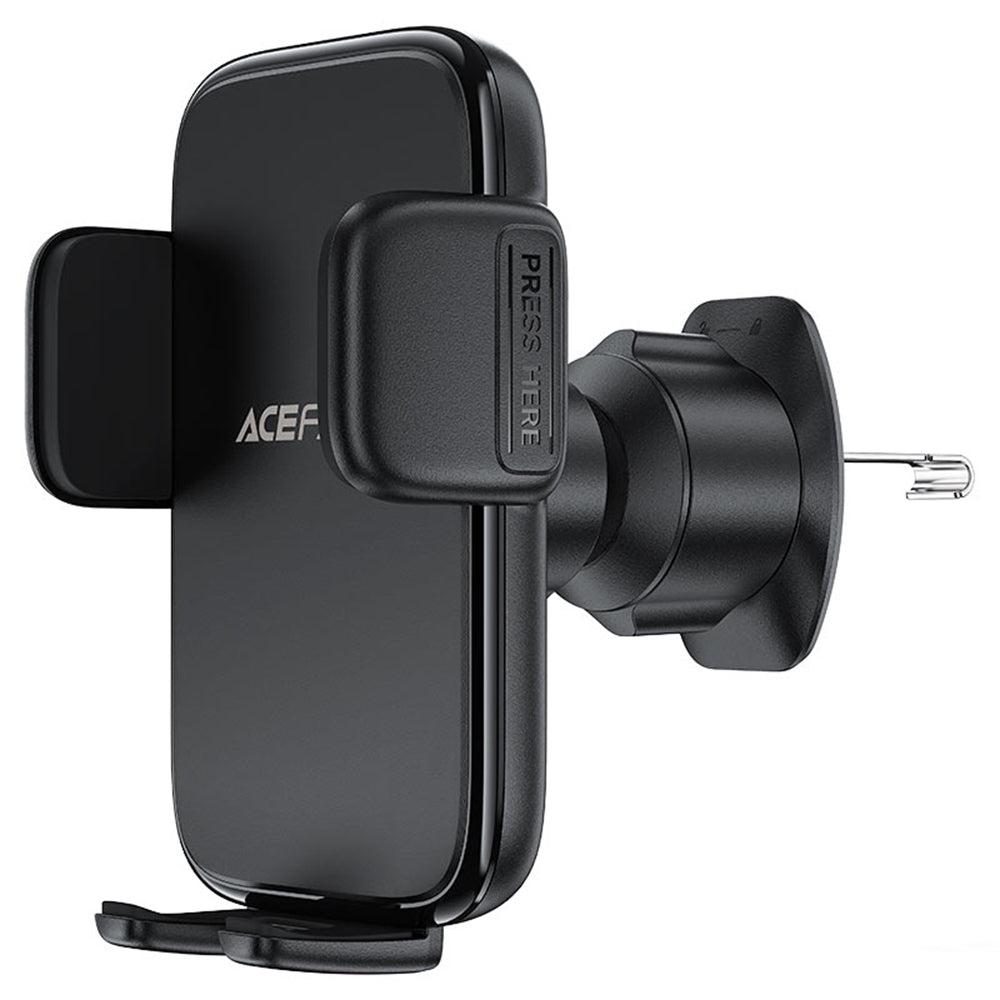 Bilholder Acefast D27, 4.5 tommer - 6.7 tommer, Svart