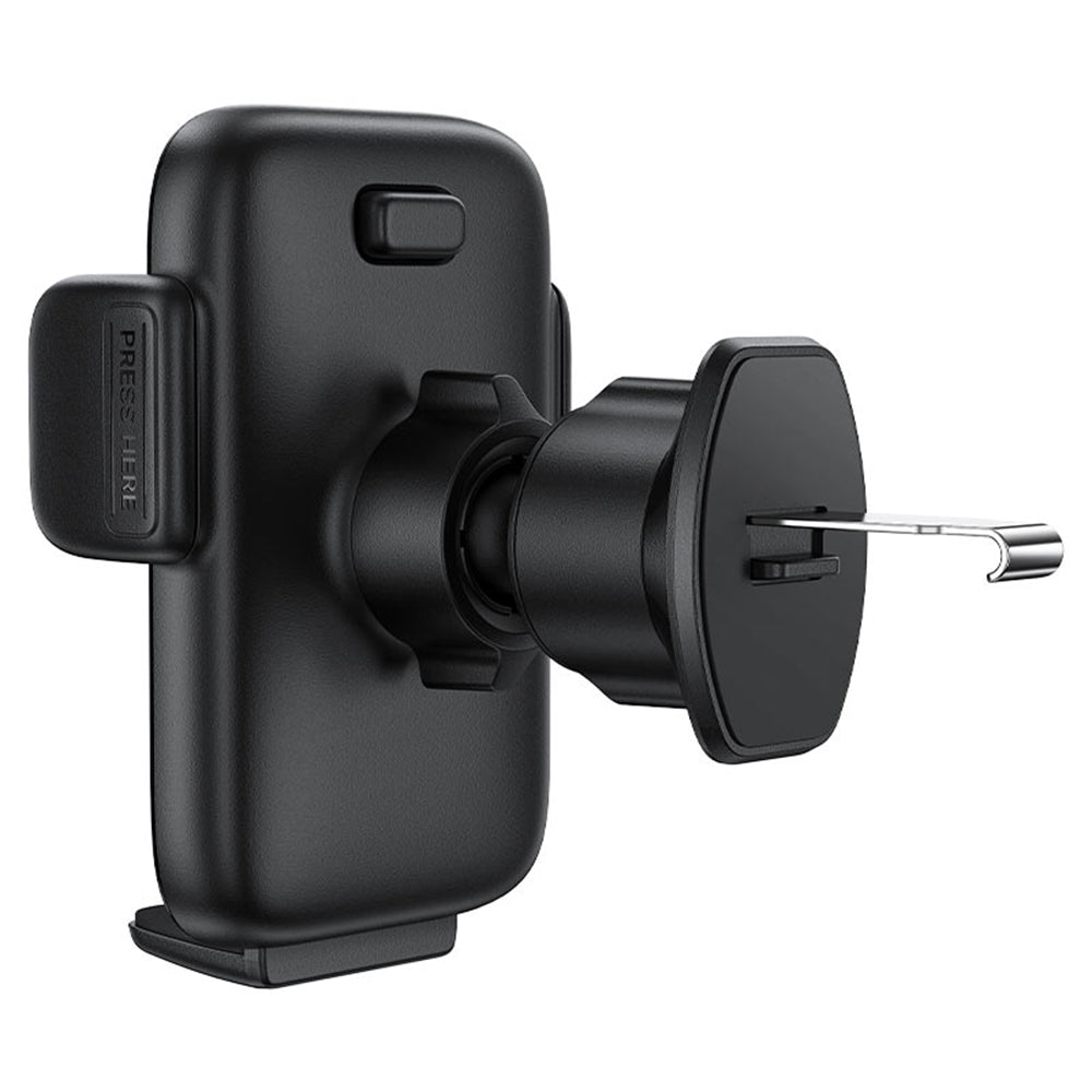 Bilholder Acefast D27, 4.5 tommer - 6.7 tommer, Svart