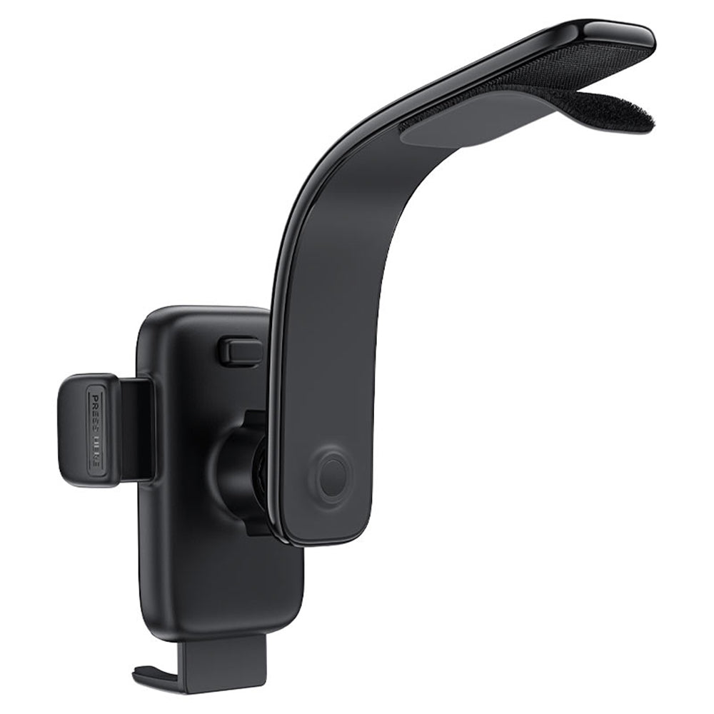 Bilholder Acefast D28, 4.5 tommer - 6.7 tommer, Svart