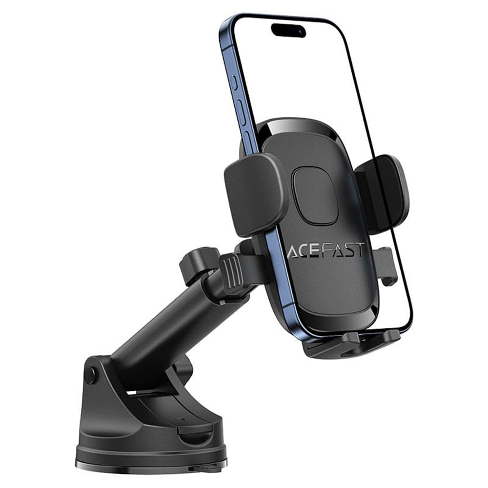 Bilholder Acefast D57, 4.7 tommer - 6.9 tommer, Svart