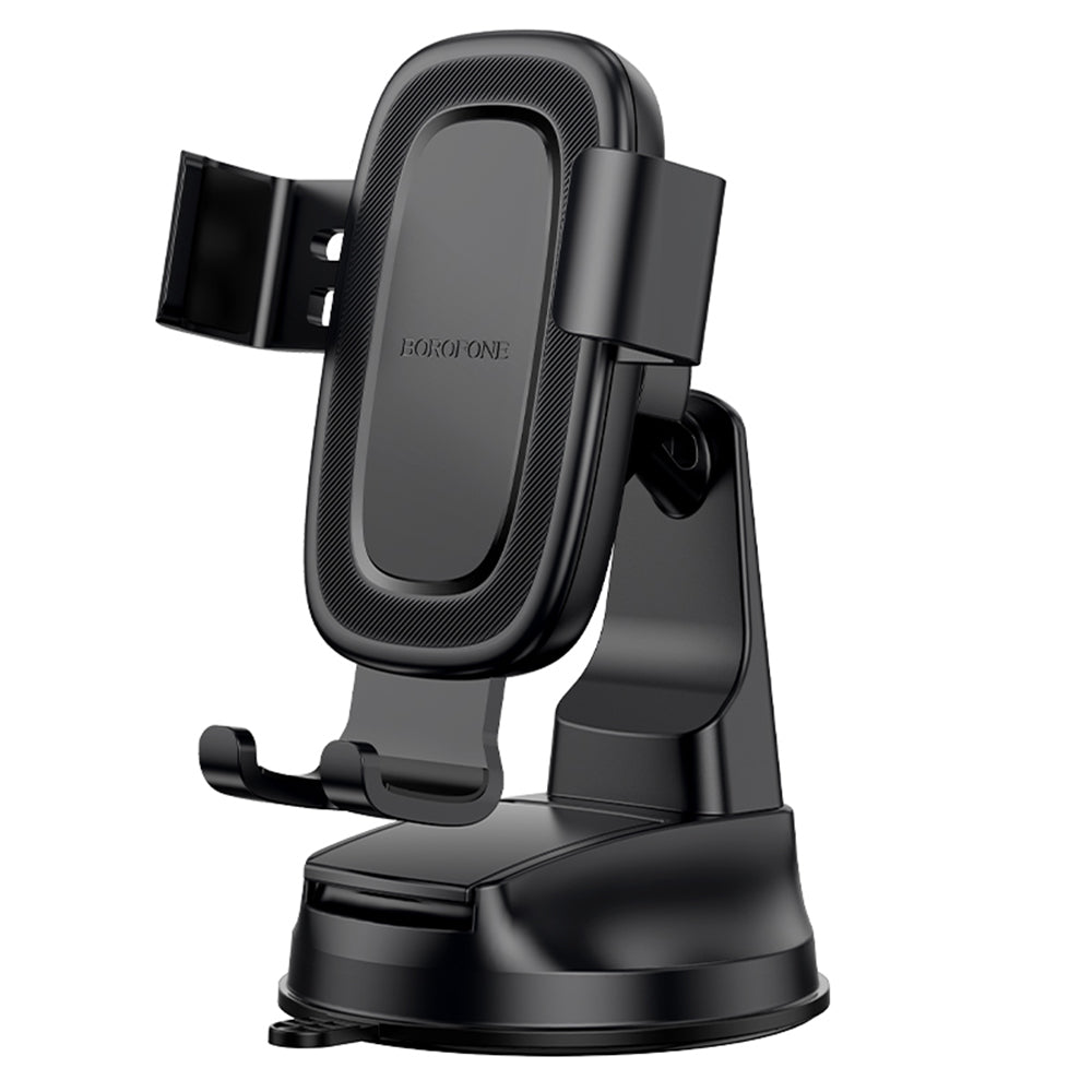 Bilholder Borofone BH130 Follower Gravity, 6.1 tommer - 7 tommer, Svart