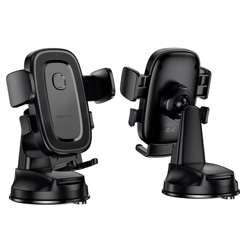Bilholder Borofone BH132 Follower, 4.5 tommer - 7 tommer, Svart