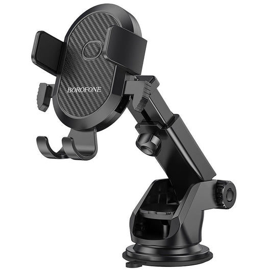 Bilholder Borofone BH39, 4.5 tommer - 6.5 tommer, Svart