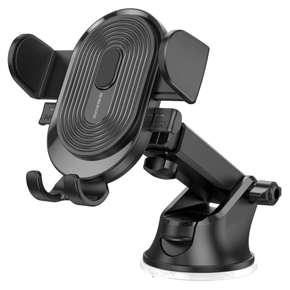 Bilholder Borofone BH85 Experience, 4.7 tommer - 7 tommer, Svart