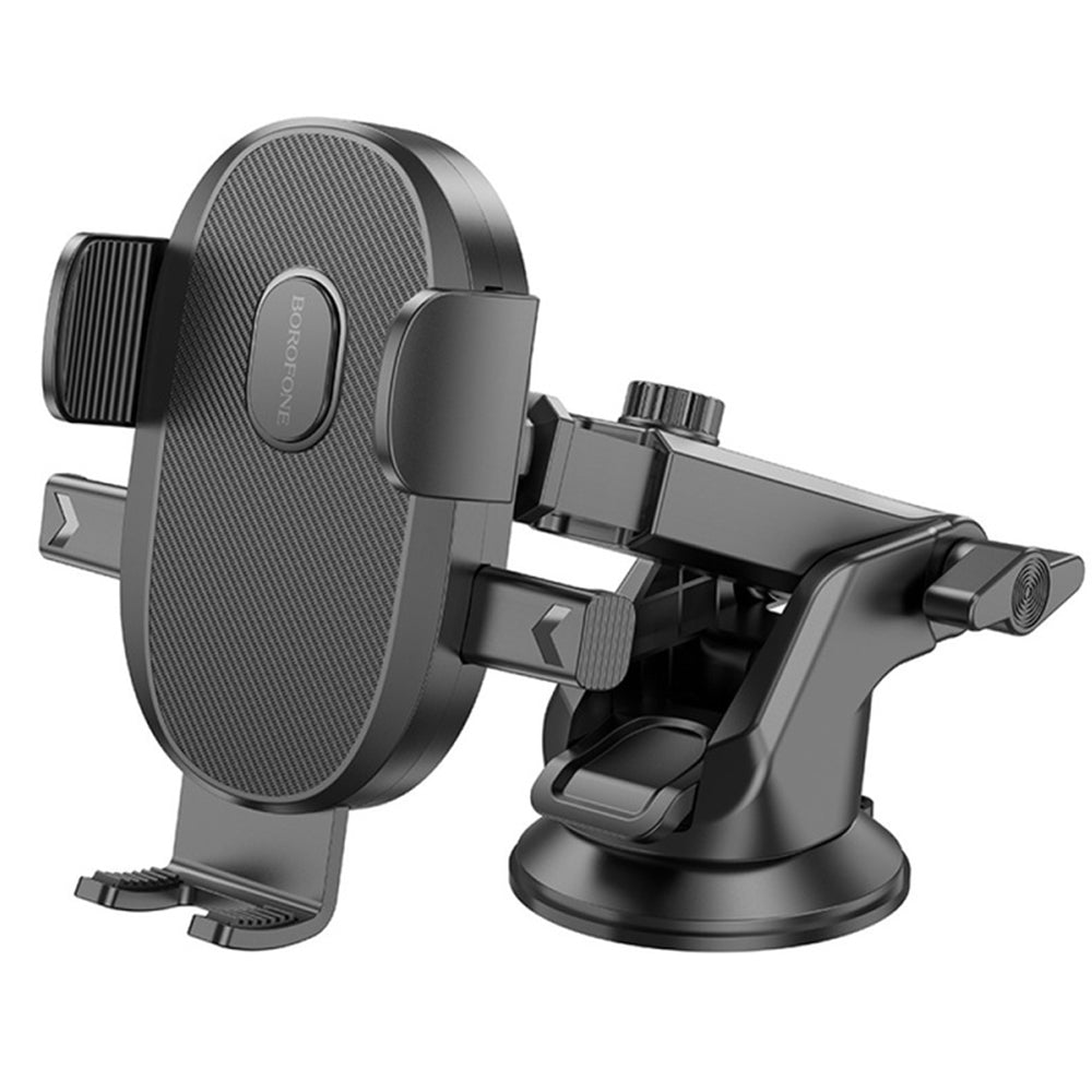 Bilholder Borofone BH93 Grand, 4.5 tommer - 7 tommer, Svart