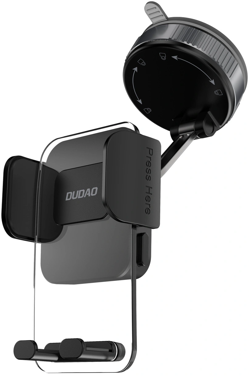 Dudao F24Plus Bilholder, Universal, Svart