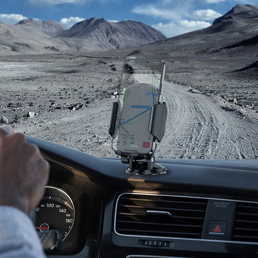 HOCO CA82 Just Fast Universal Bilholder, Svart