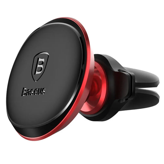 Baseus Air Vent Magnetic Car Mount, universal, rød SUGX020009
