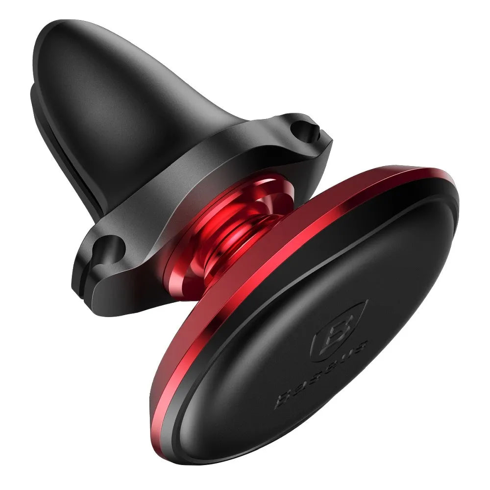 Baseus Air Vent Magnetic Car Mount, universal, rød SUGX020009
