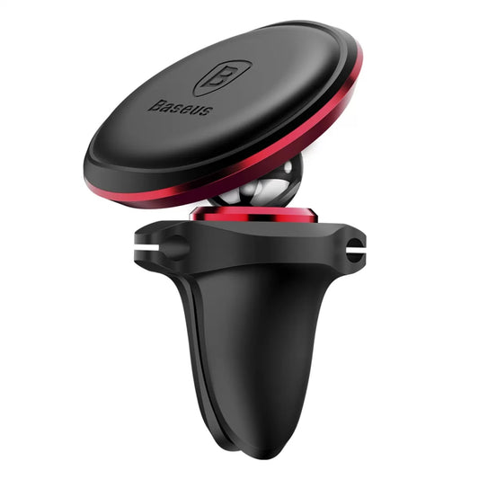 Baseus Air Vent Magnetic Car Mount, universal, rød SUGX020009