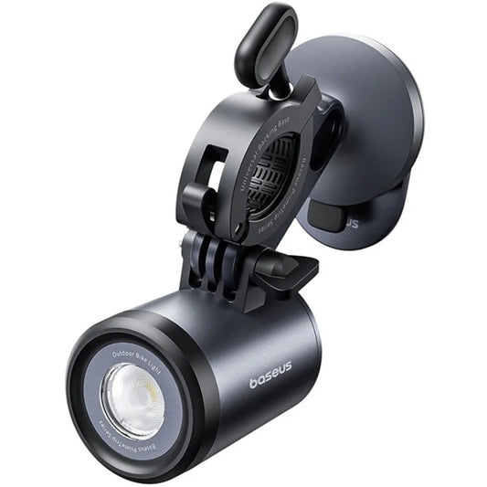 Sykkelholder med lykt Baseus PrimeTrip, universell, svart C12569000121-00