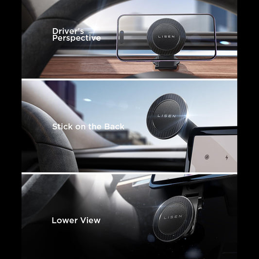 Magnetisk Bilholder Lisen, Universal, Svart YL0223050002