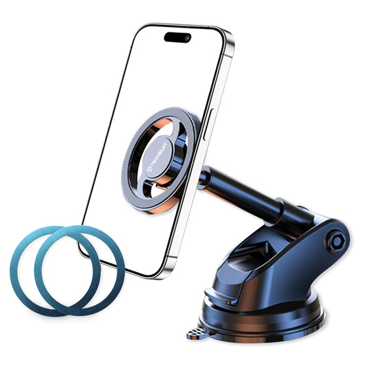 Magnetisk Bilholder Techsuit S12, Universal, Svart