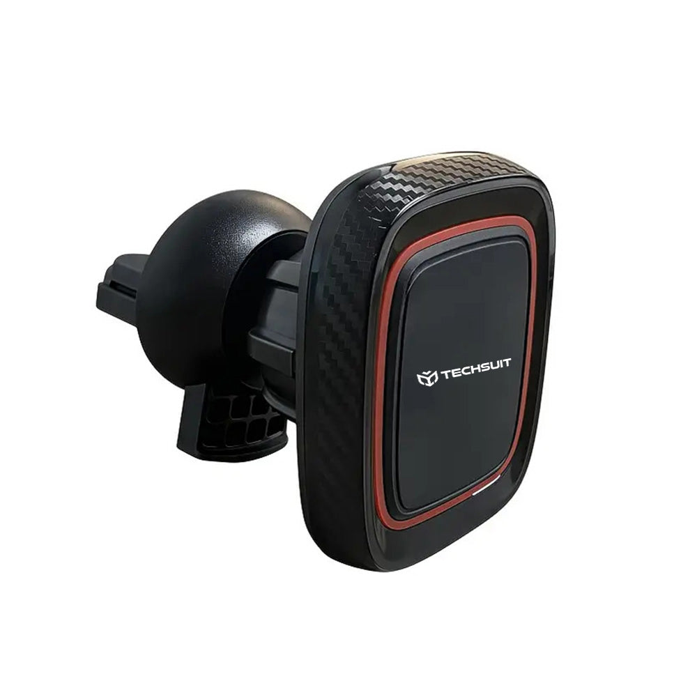 Magnetisk Bilholder Techsuit S5, Universal, Svart Rød