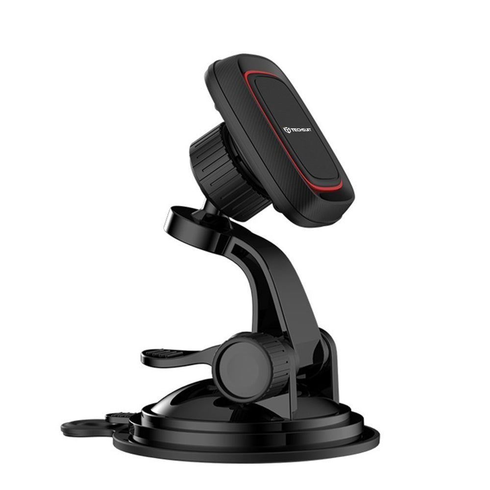 Magnetisk Bilholder Techsuit S6, Universal, Svart Rød