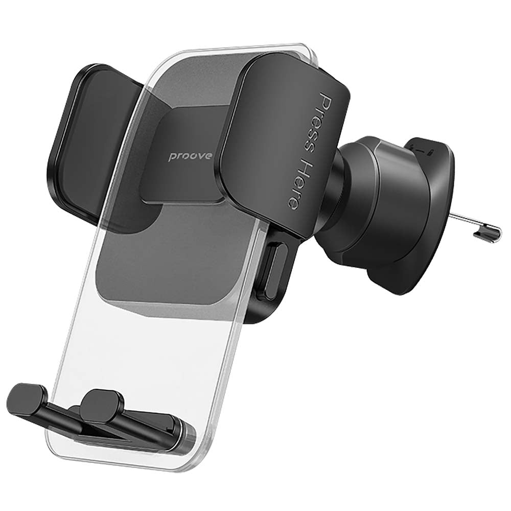 Suport Auto Proove Crystal Clamp Plus Vent, 4.7inch - 6.9inch, Svart CHCCP0000001
