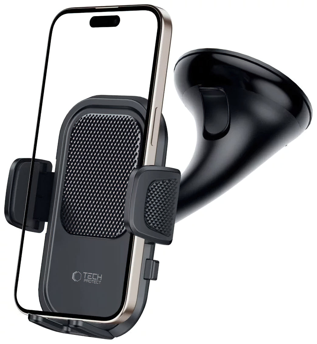 Bilholder Tech-Protect V8-3 2in1, Universal, Svart