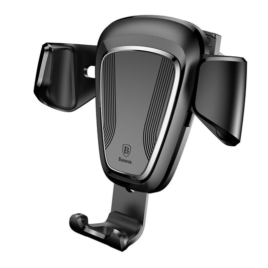 Baseus Air Vent Gravity Car Mount, 4 tommer - 6 tommer, svart SUYL-01