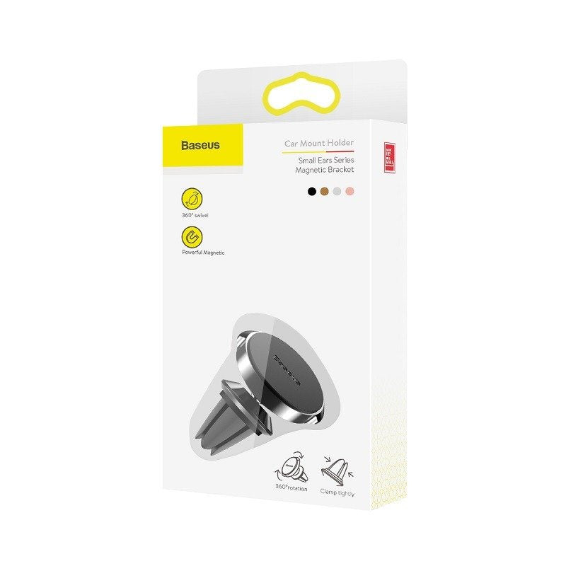 Baseus Small Ears bilmontering, universal, svart SUER-A01