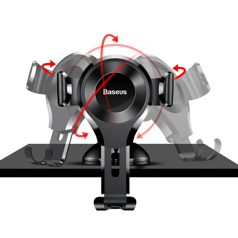 Baseus Osculum Gravity Universal Bilholder, SUYL-XP01 Svart