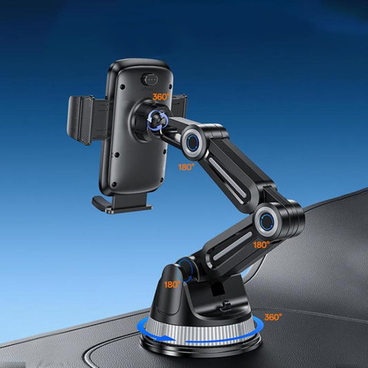 Bilholder Yesido C275, 4.7 tommer - 7.2 tommer, Svart