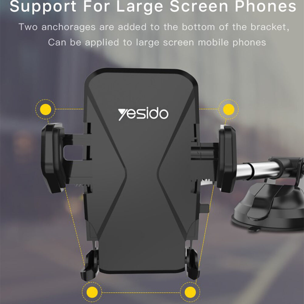 Bilholder Yesido C40, Universal, Svart