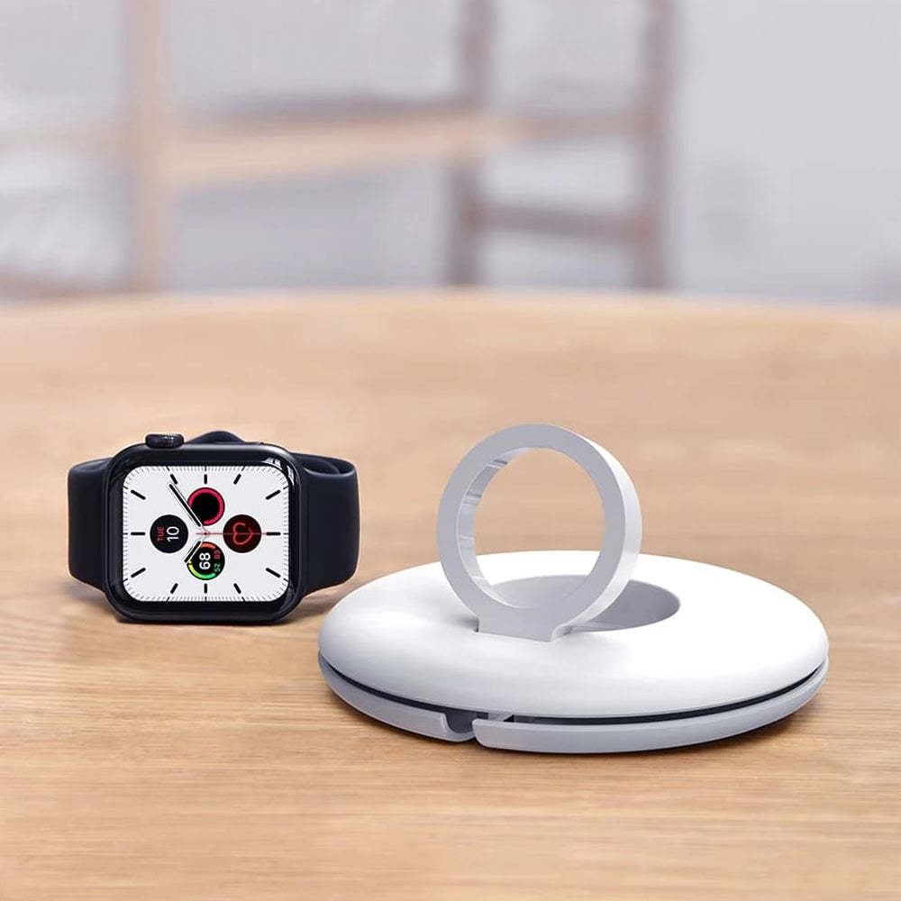 Baseus BS-W511R-støtte for trådløs lader til Apple Watch Series, Hvit C0119501