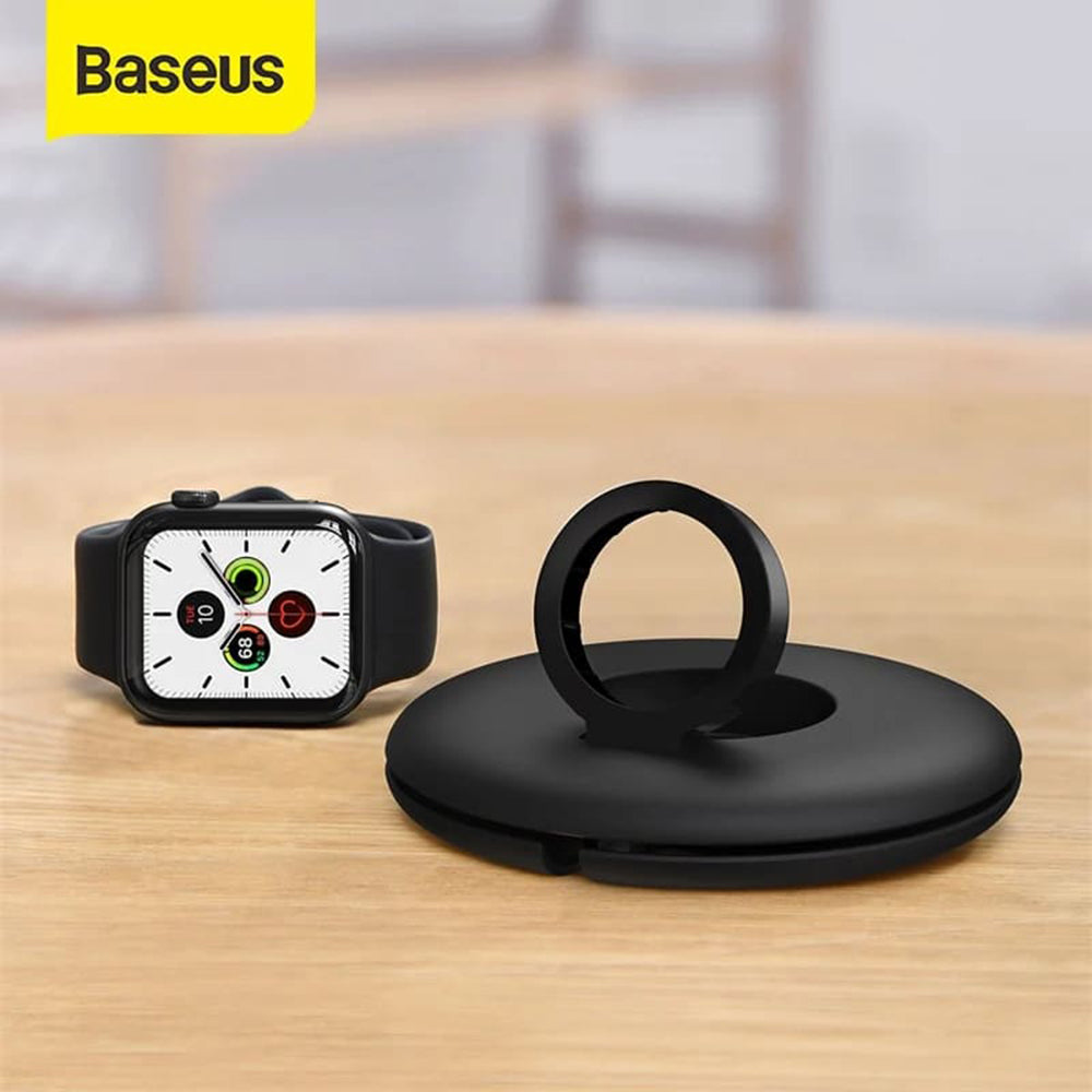 Baseus BS-W511R støtte for trådløs lader til Apple Watch Series, Svart ACSLH-02