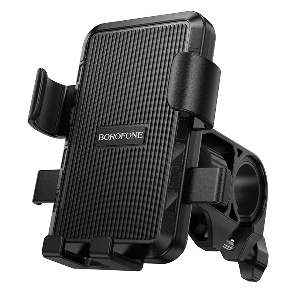 Sykkel- og motorsykkelholder Borofone BH13 Knight, 4.5 tommer - 7 tommer, Svart