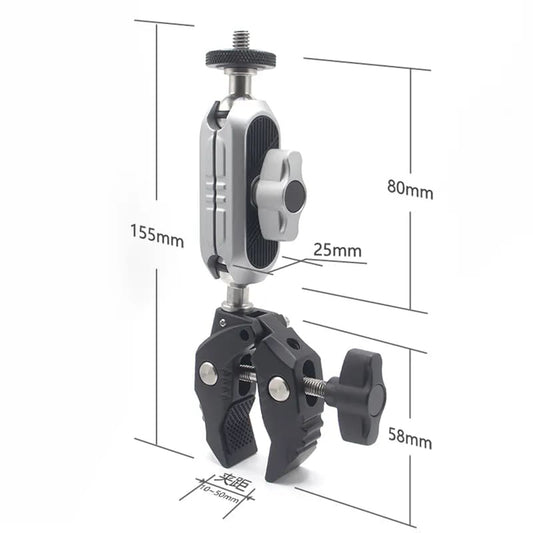 Sykkelstativ for sportsamera Techsuit JX-006 for GoPro, svart