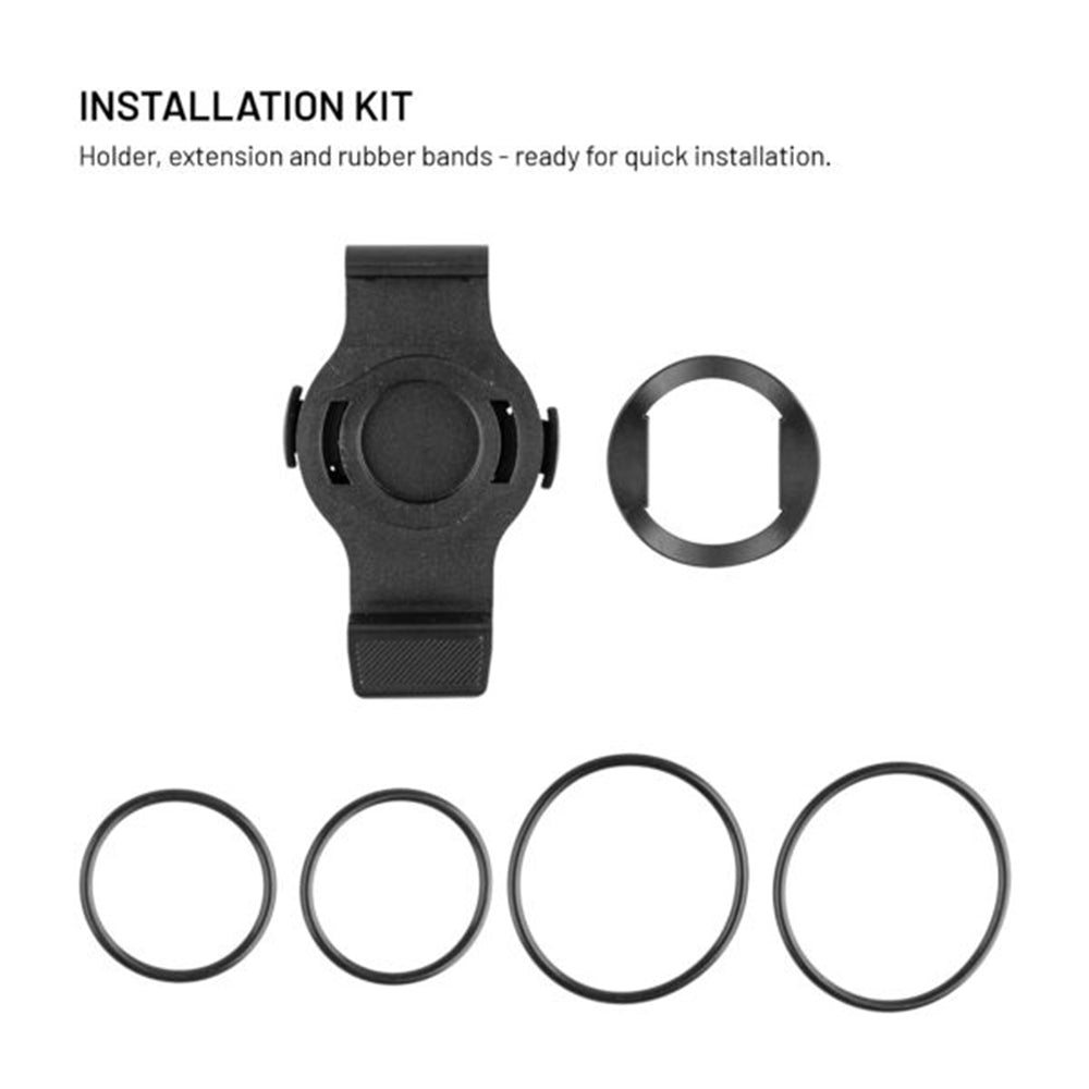Sykkelholder Fixed for Garmin Watch 22mm / Edge Computer, Svart