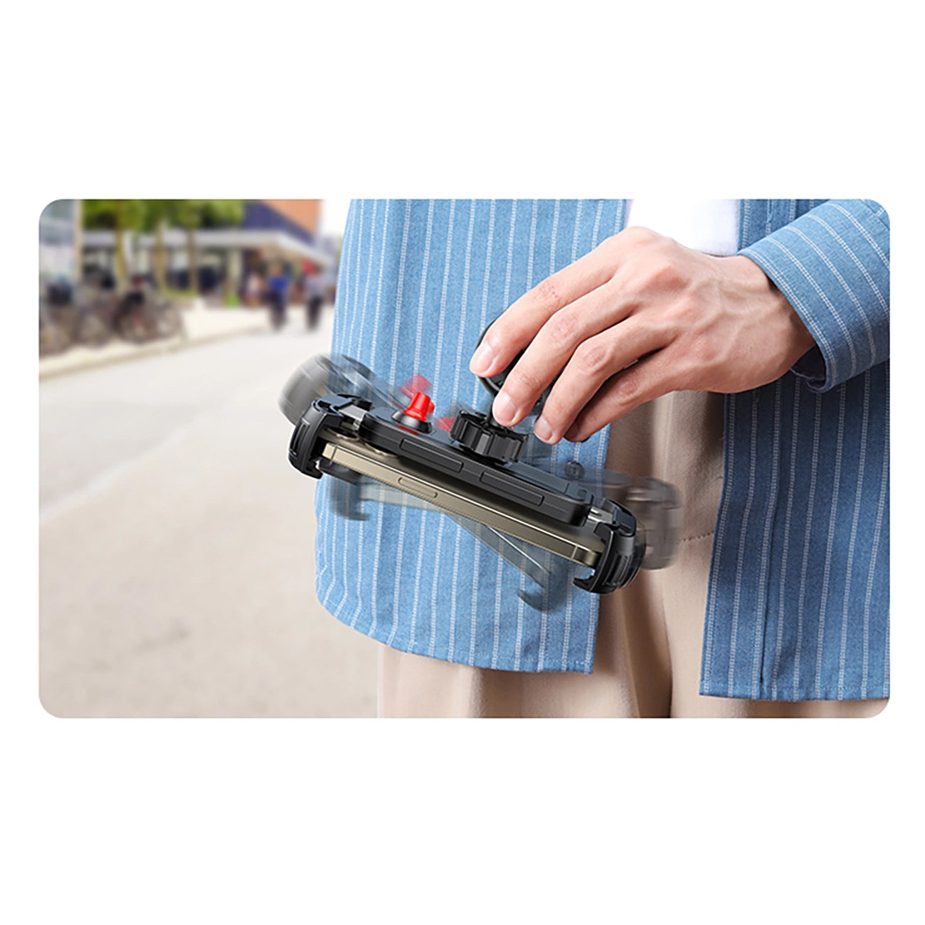 Sykkel- og motorsykkelholder UGREEN LP494, 4.7 tommer - 6.8 tommer, Svart