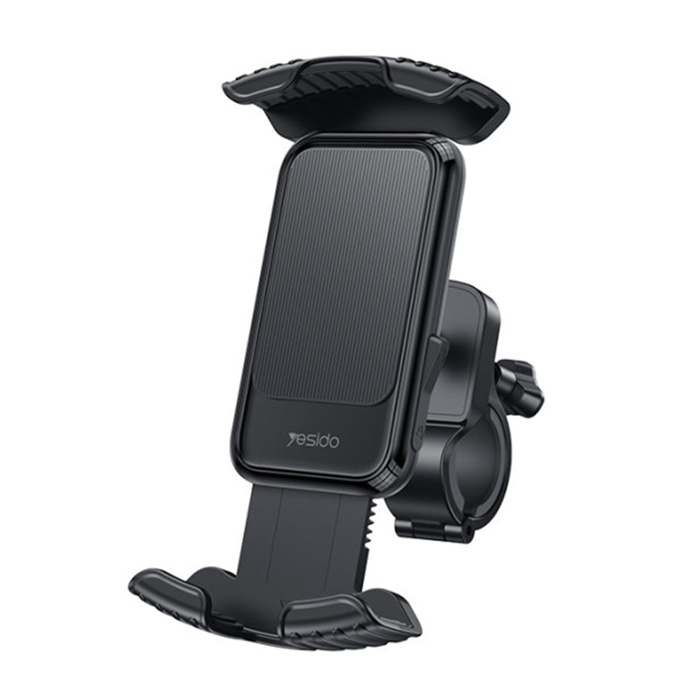 Sykkel- og motorsykkelholder Yesido C249, 4.8 tommer - 7.2 tommer, Svart