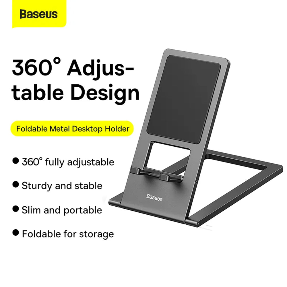 Baseus Foldable, Universal, Svart Skrivebordsstøtte LUKP000013