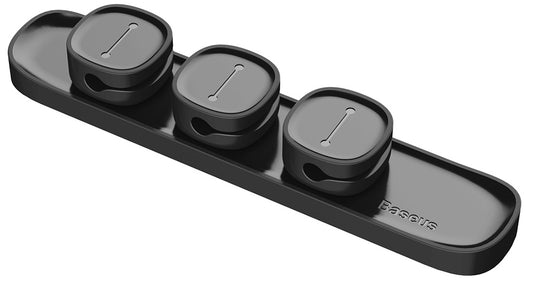 Kabelorganisator Baseus Peas, magnetisk, svart ACWDJ-01