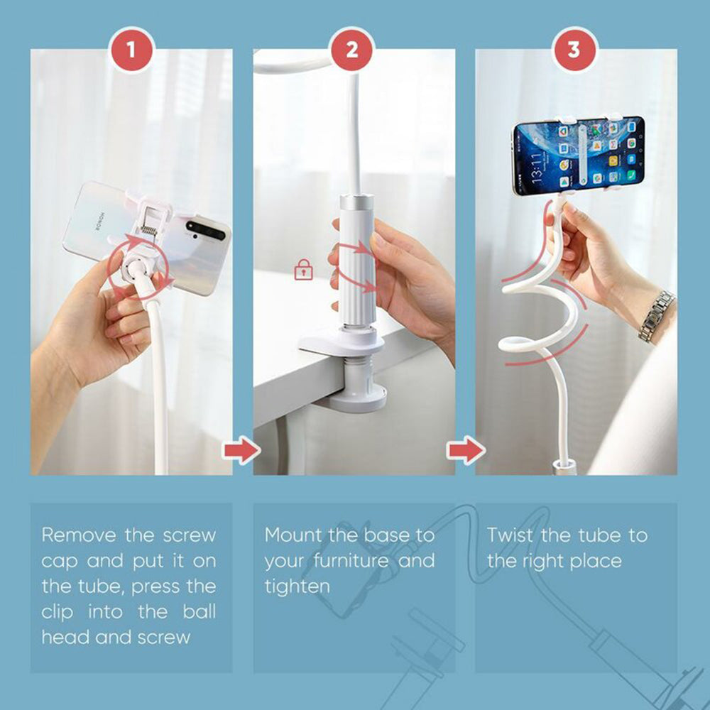 UGREEN LP113 (30488) Universell Bordholder, Hvit