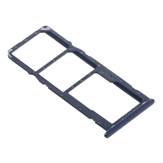 SIM-kortholder - Kort Samsung Galaxy A20s A207, Dual SIM, Blå