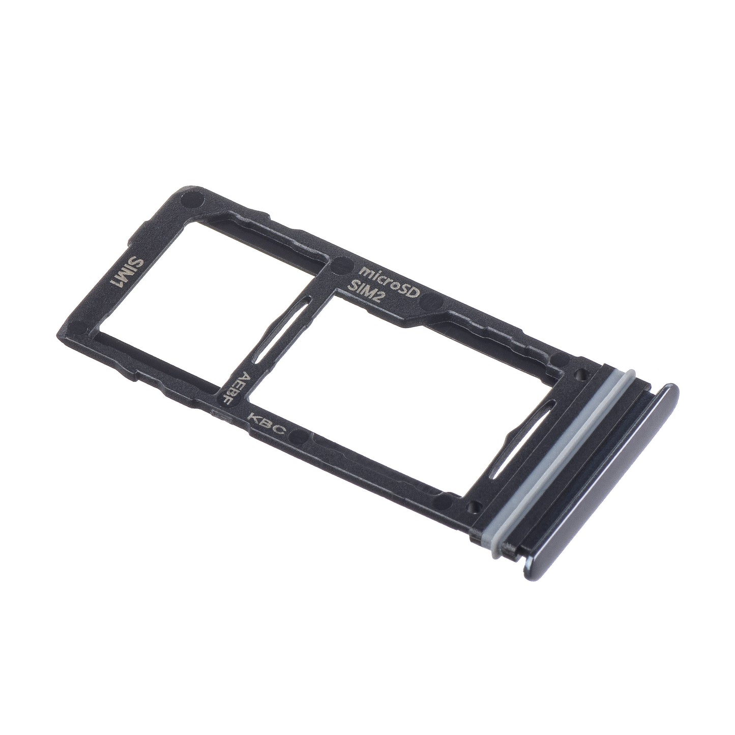 SIM-kortholder - Samsung Galaxy A52s 5G A528 / A52 5G A526 / A72 A725 / A72 5G A726, Svart