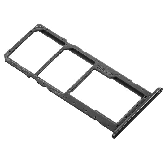 SIM-holder - Samsung Galaxy A11 A115 / M11 M115, Dual SIM, Svart