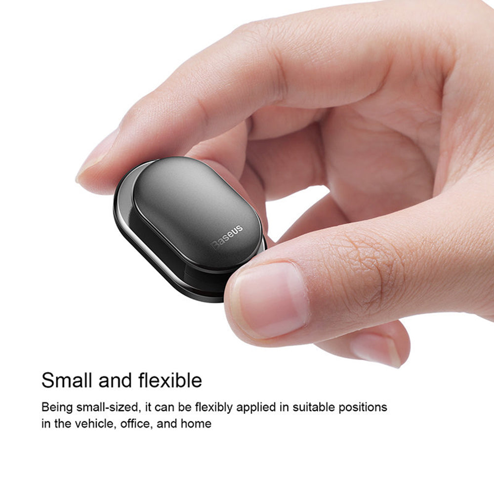 Baseus Small Shell Bilholder, Sett med 4 Stykker ACGGBK-01