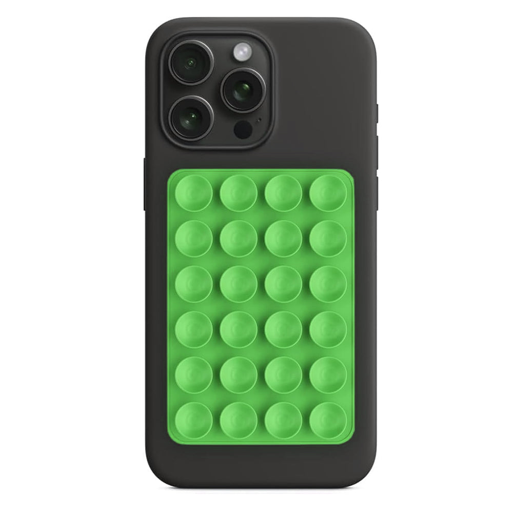 Støtte med sugekopper Techsuit SG-PAD, Grønn