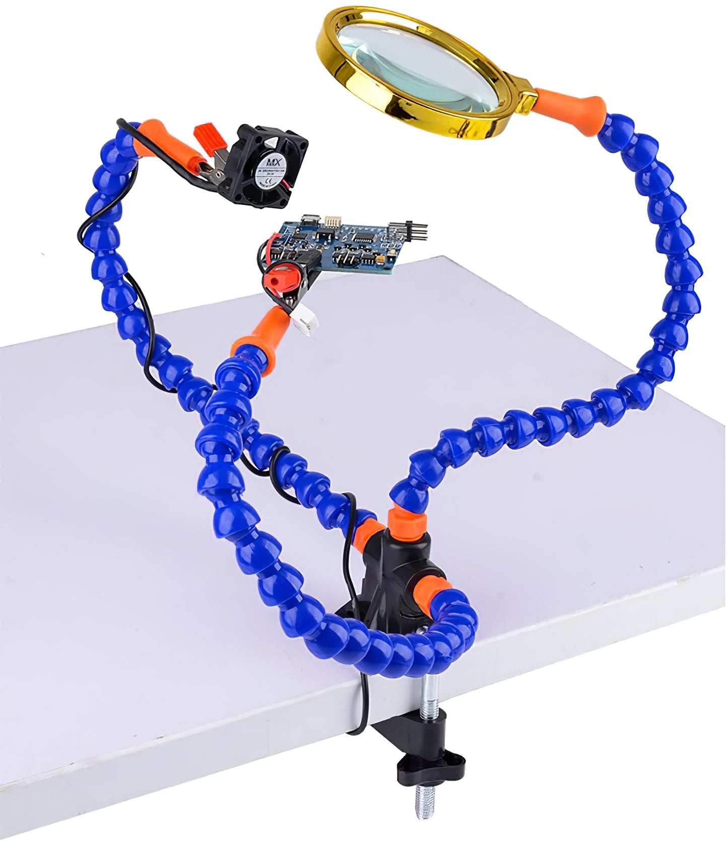 OEM-arbeidsstativ med 3 fleksible armer