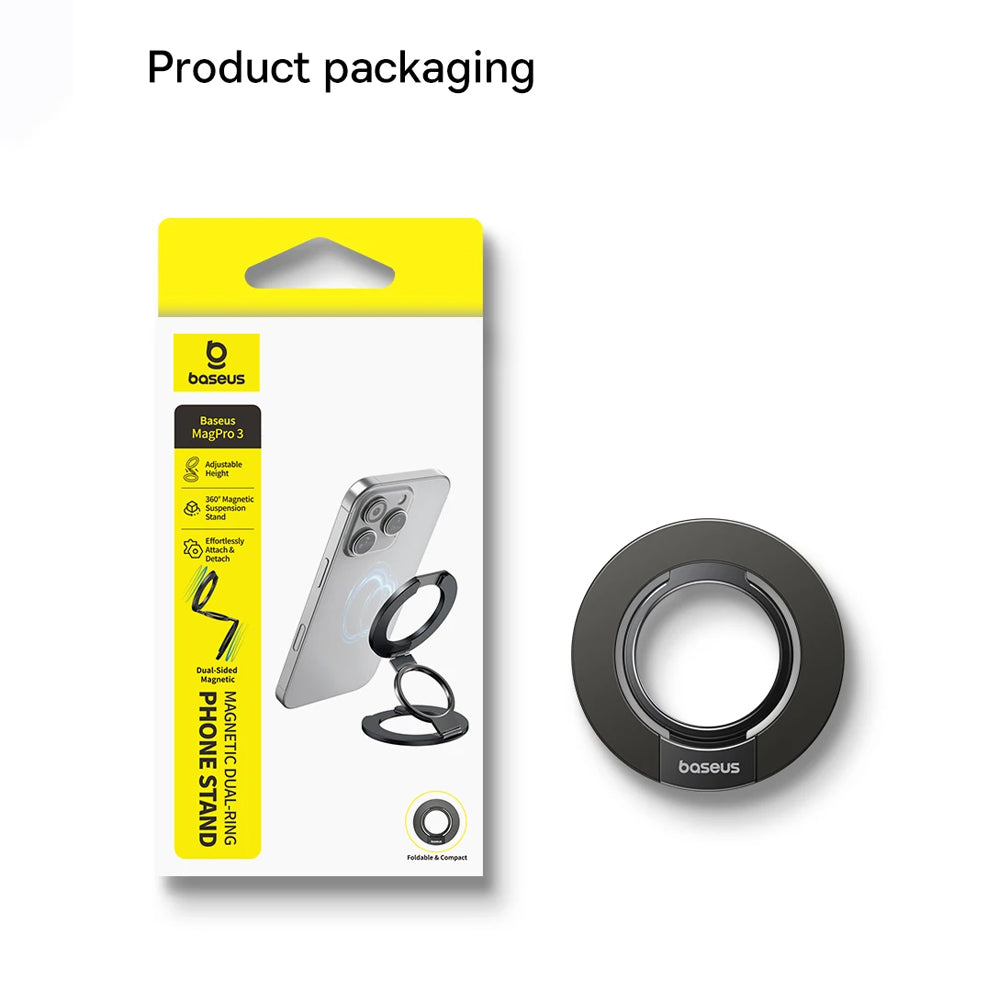 Baseus MagPro 3 Universal Ring Holder, Black Z0004803