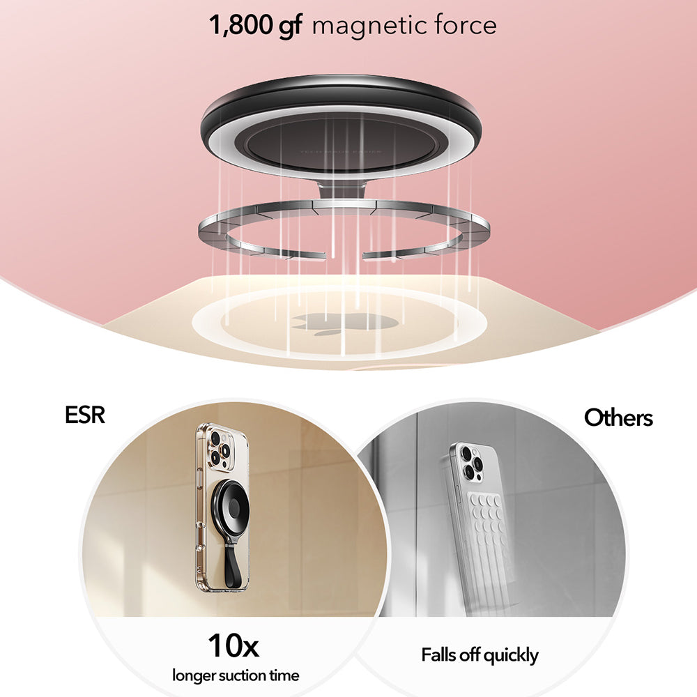 ESR HaloLock Ringholder, Svart