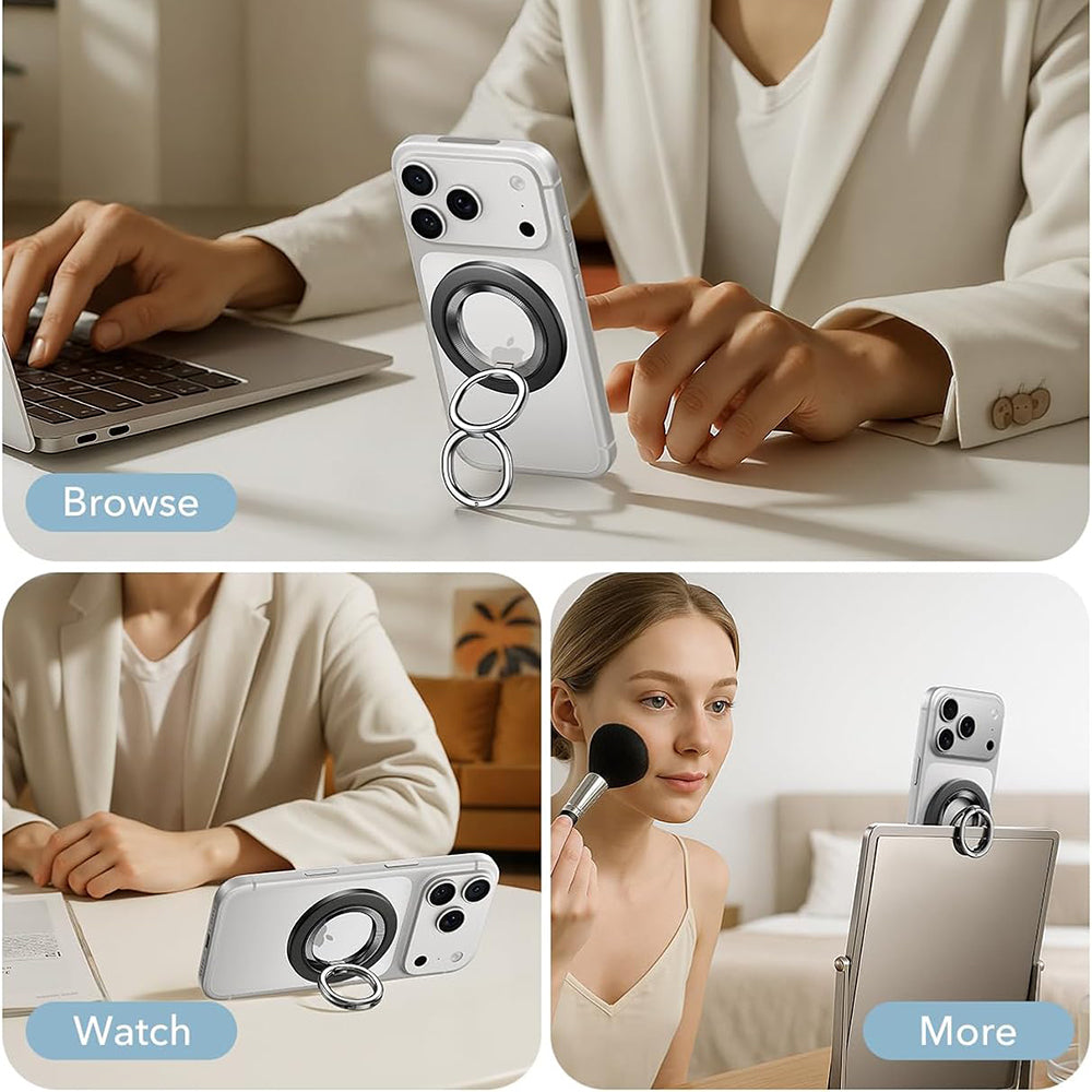 ESR HaloLock Ring Holder, Universal, Svart