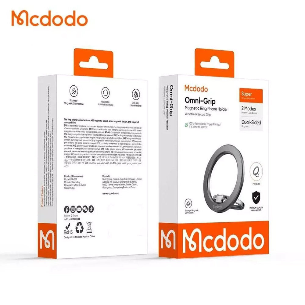 McDodo MR-7070 Ringholder, Universal, Svart