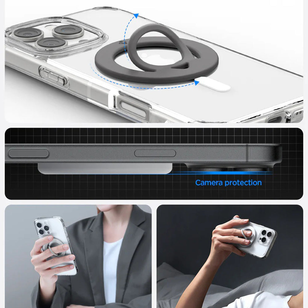 Spigen Dual Pop Universal Ring Holder, Blå AMP11368