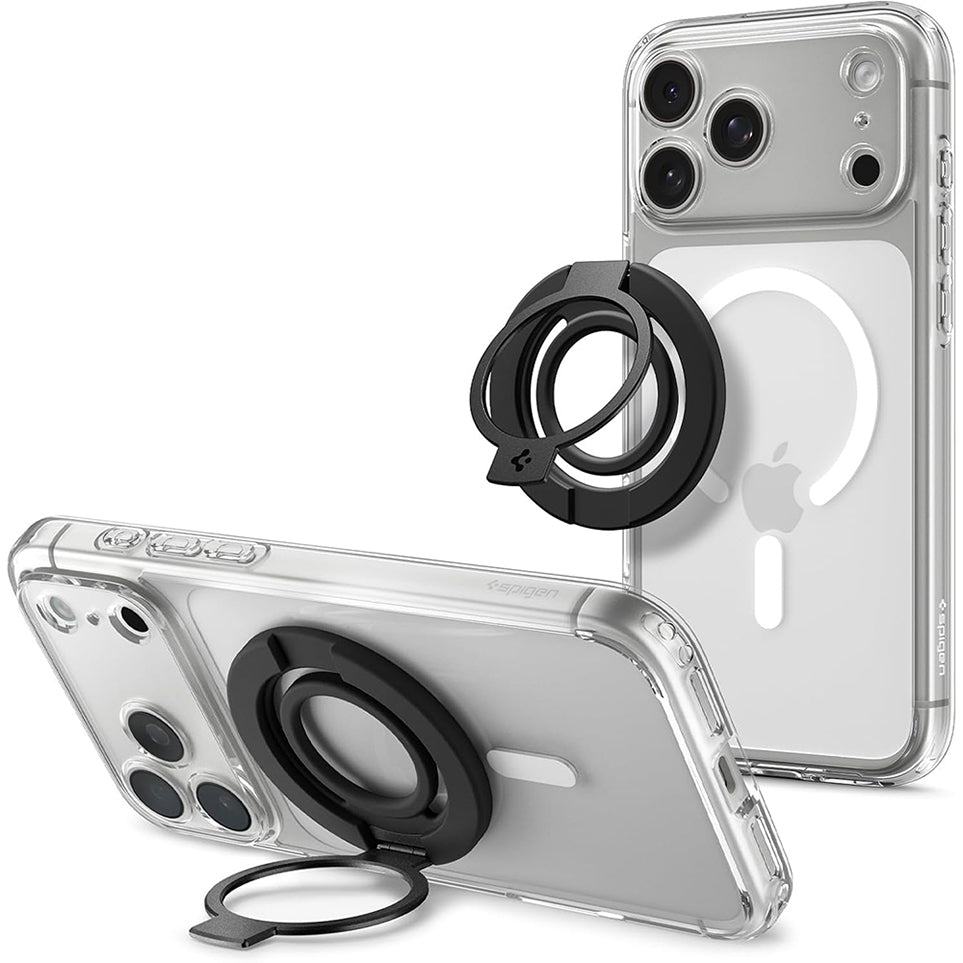 Spigen Dual Pop Mag S Ring Holder, Universal, Svart AMP11735
